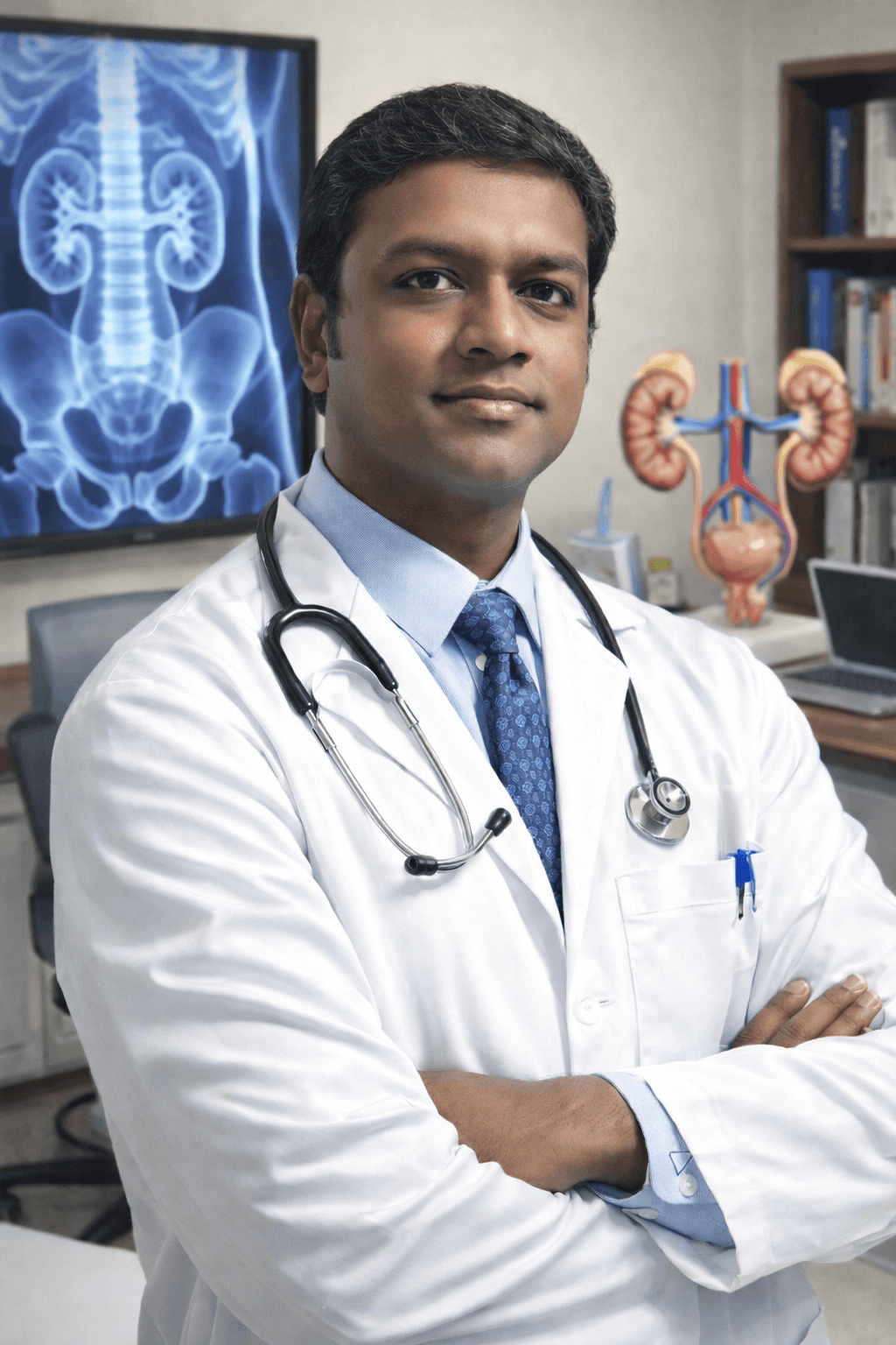 Urology consultation in a modern clinic